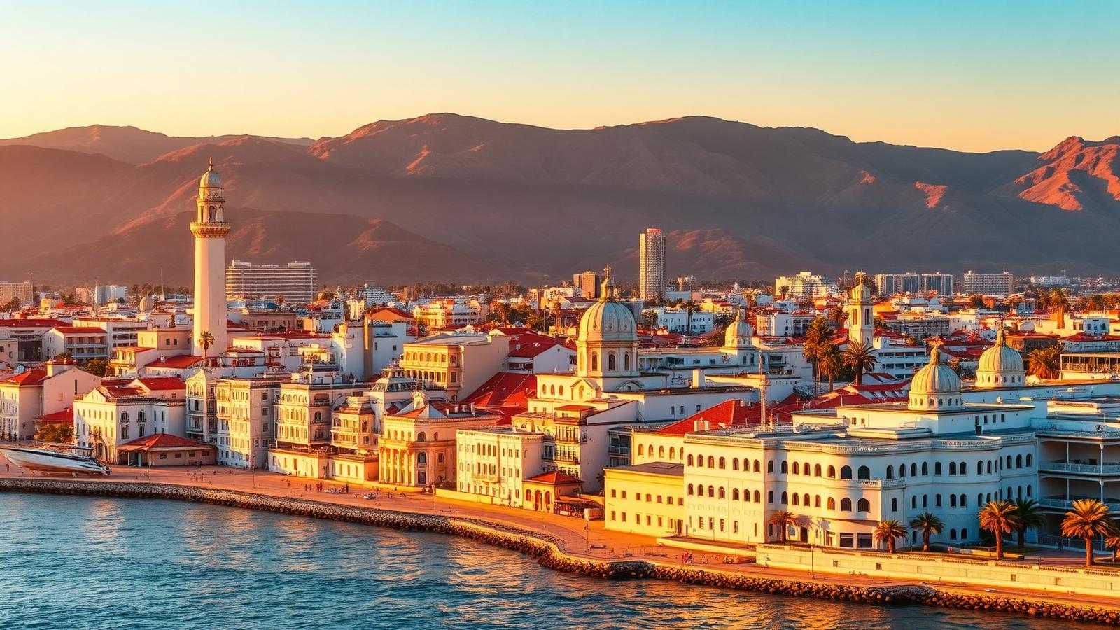 Iconic Algeria skyline