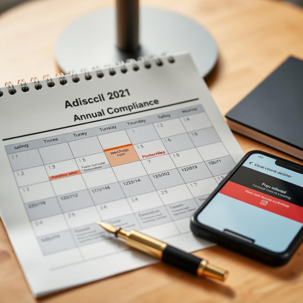 Company Compliance Calendar