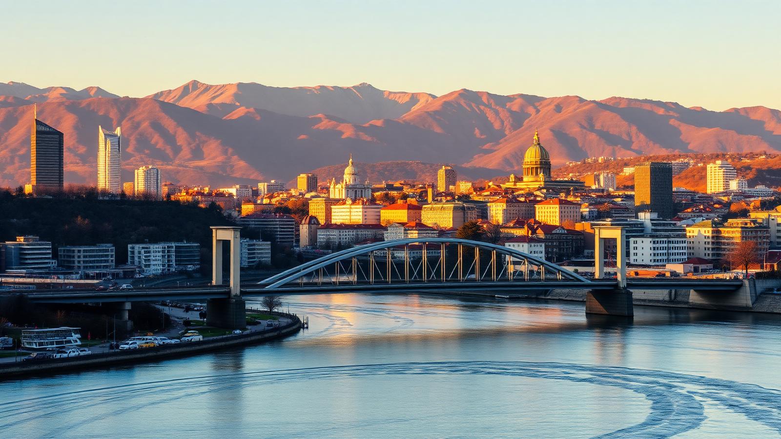 Iconic Georgia skyline
