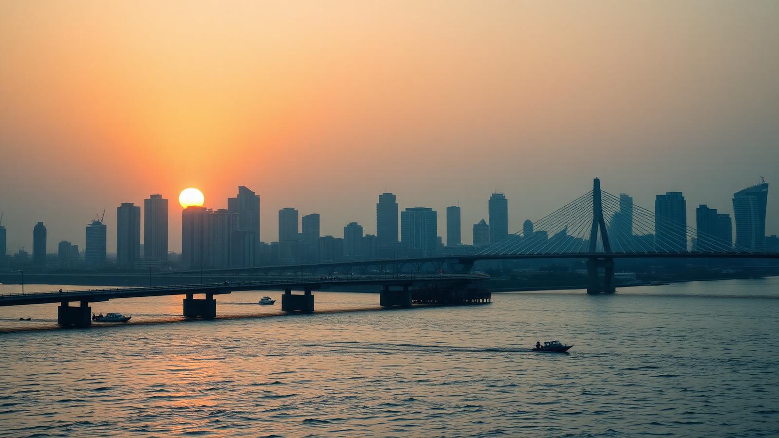 Iconic India skyline