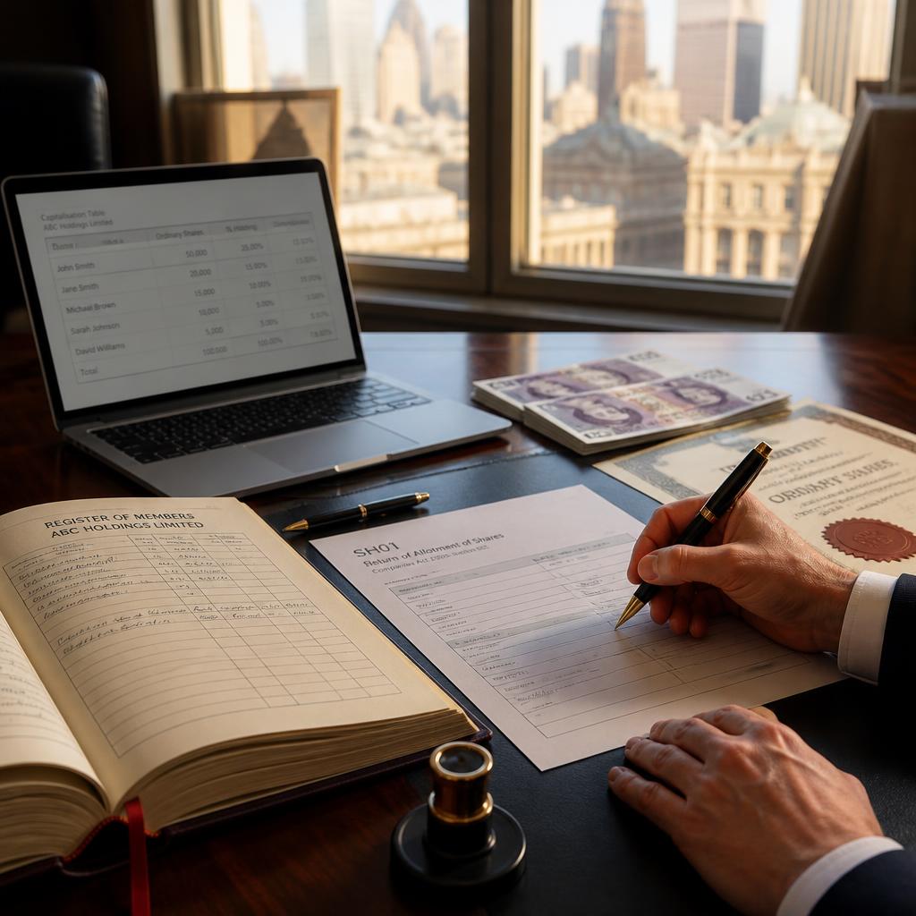 Issuing new shares after incorporation without breaking your cap table