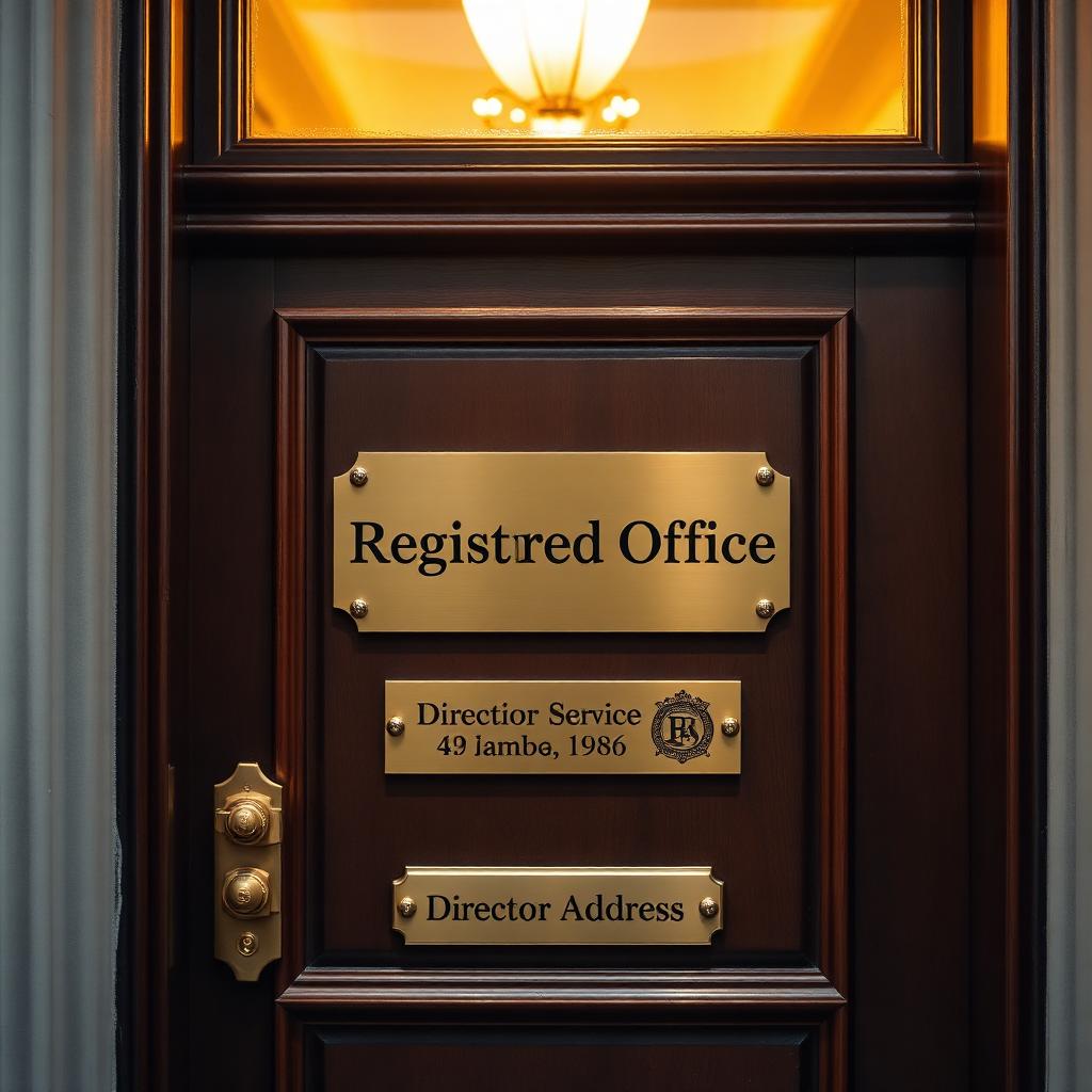 Registered office vs Director's service address: what's the difference