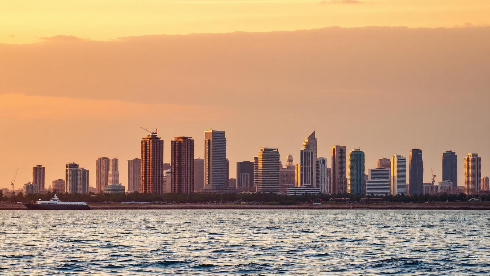 Iconic Senegal skyline
